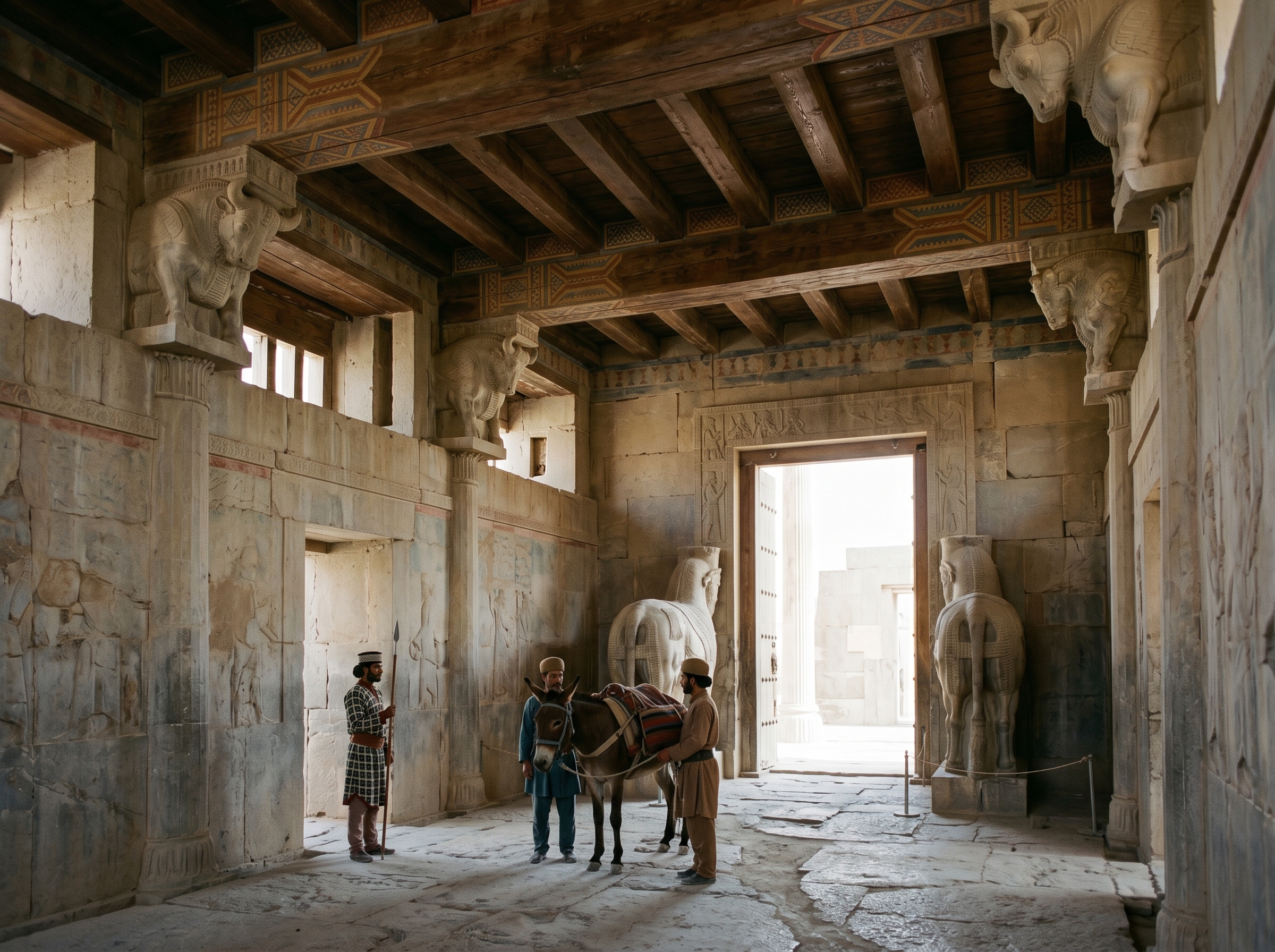 The cool, roofed chamber under the Gate’s ceiling