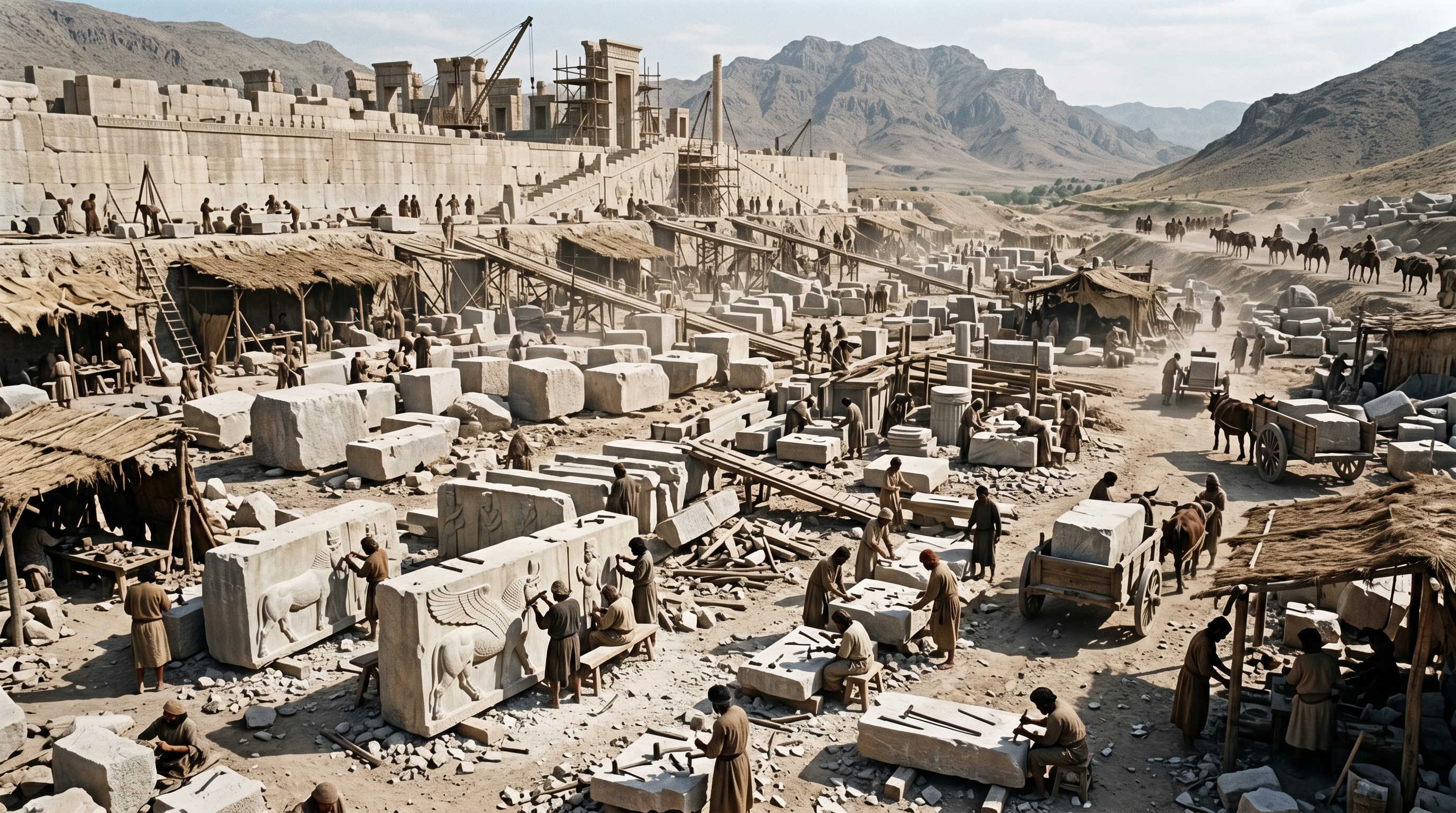 Workshops and Stonecraft Quarters