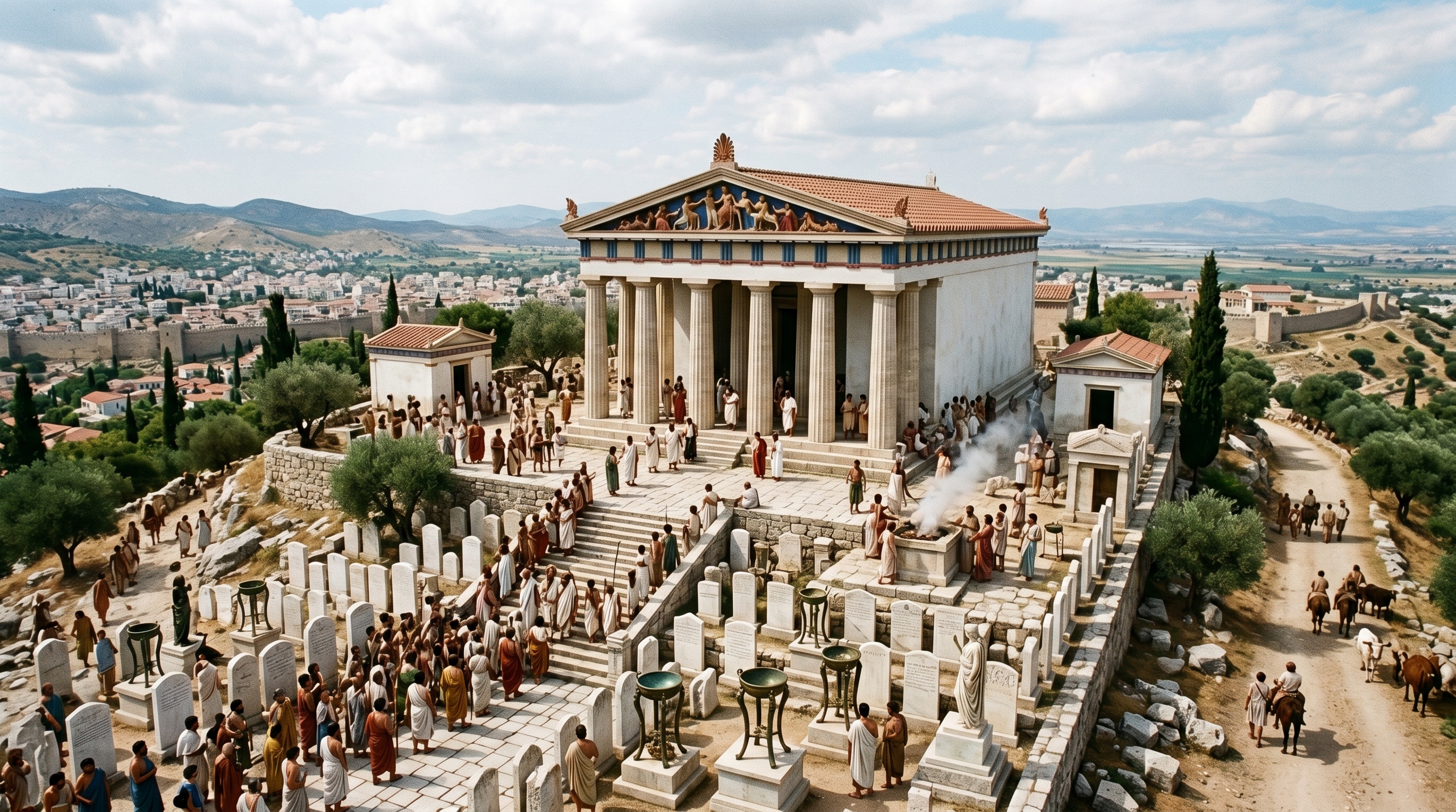 Temple of Apollo Ismenios (Ismenion hill)