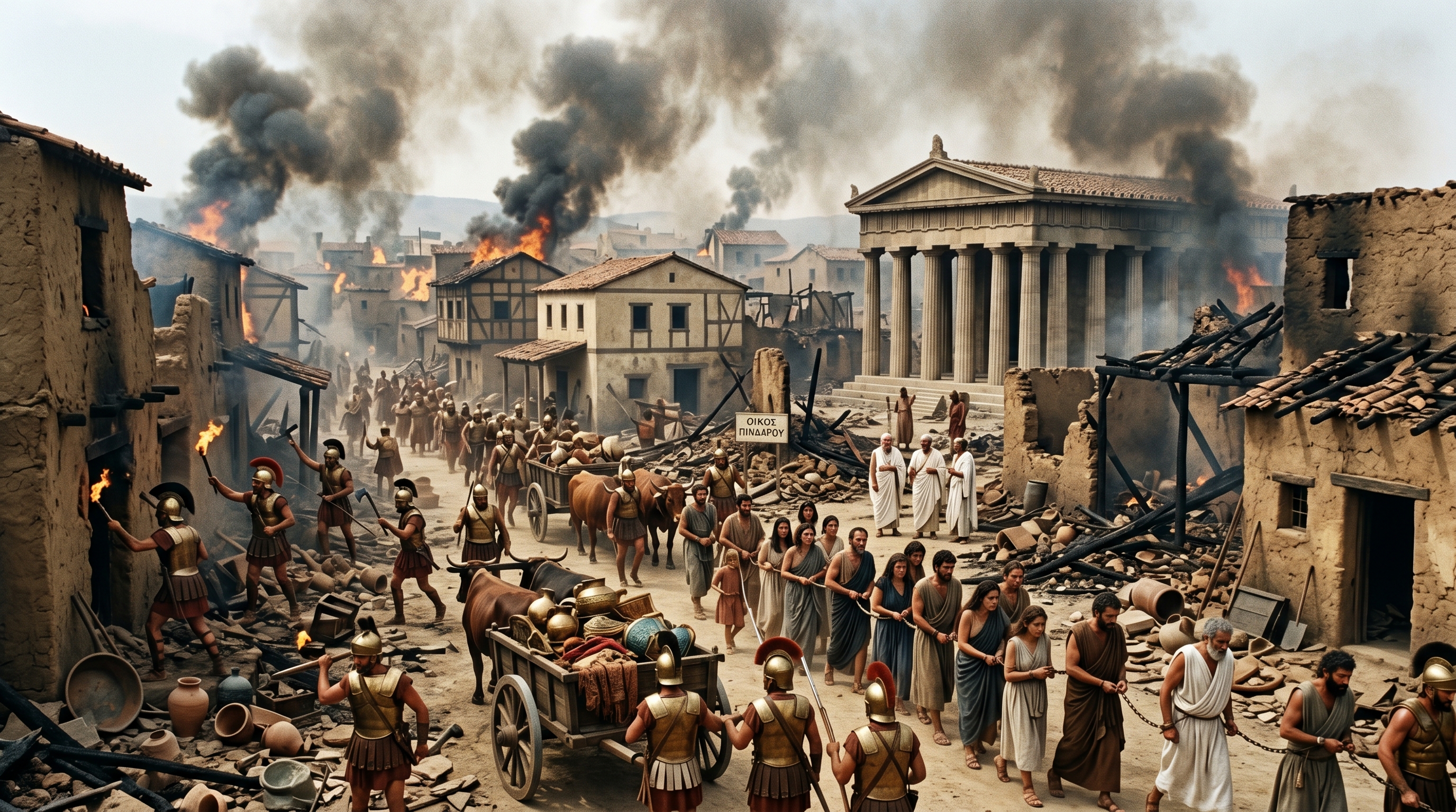 Alexander’s sack of Thebes (335 BCE)