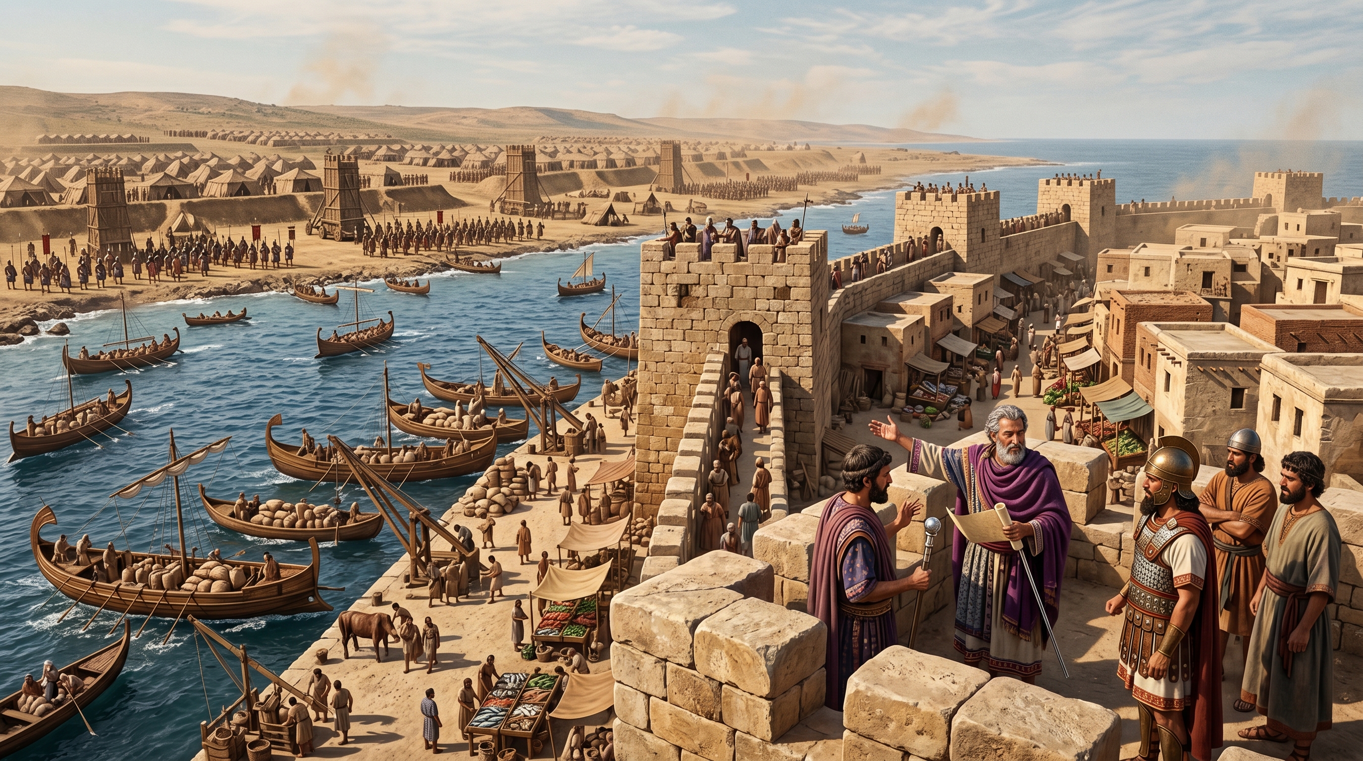 Babylonian pressure and the long contest with Nebuchadrezzar (13-year episode)
