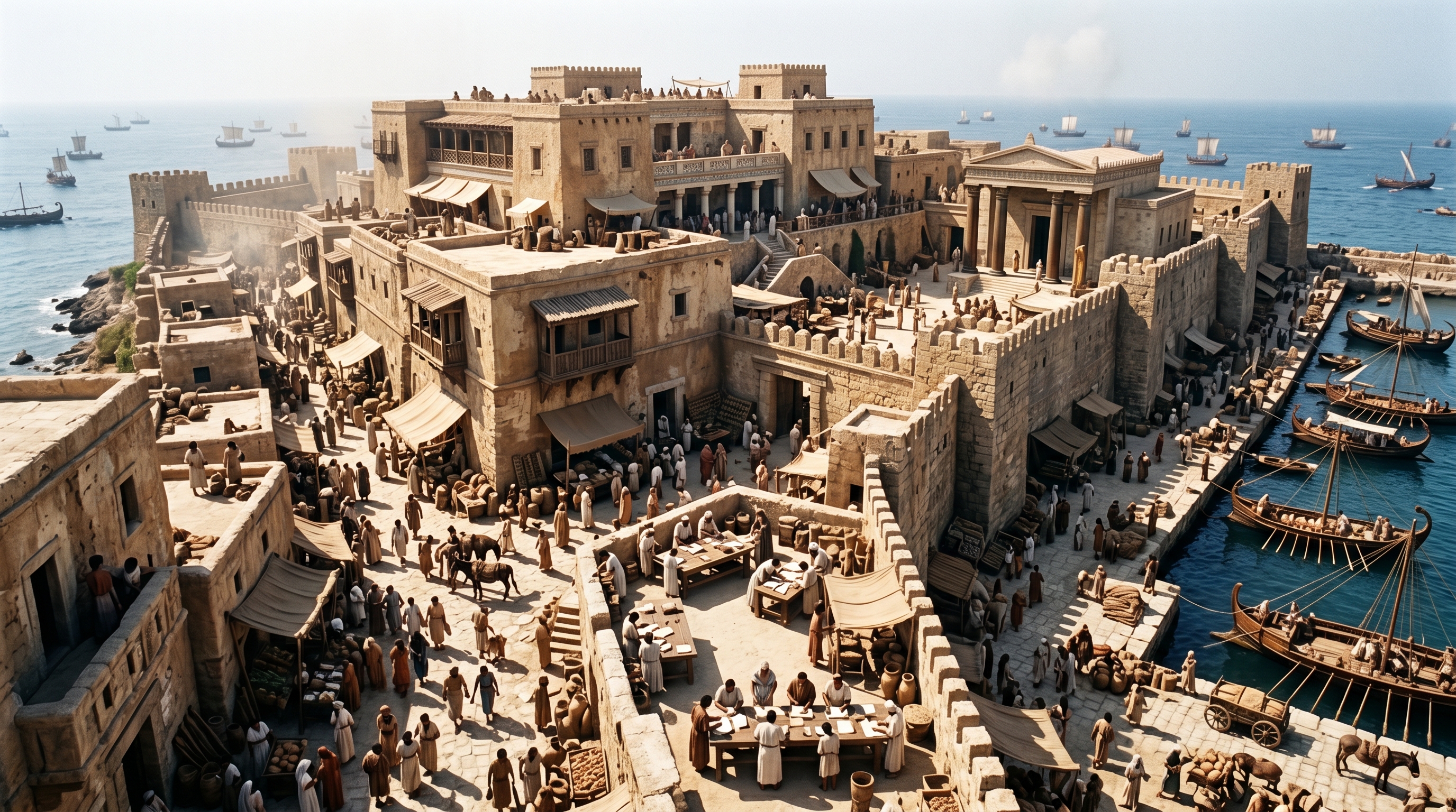 Royal palace and administrative quarter